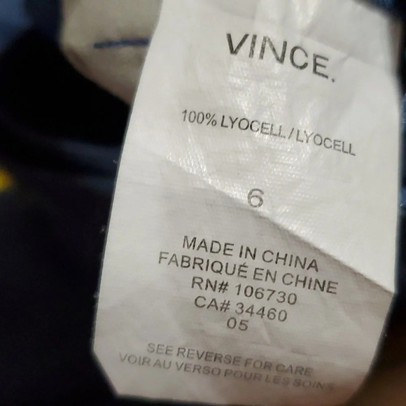 Vince lightweight blue joggers denim blue color - Picture 7 of 8